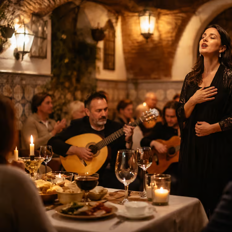 Fado-Abendessen, Lissabon